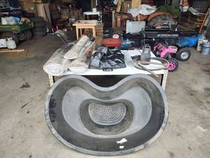 lot 19 image: Koi pond and Equiptment