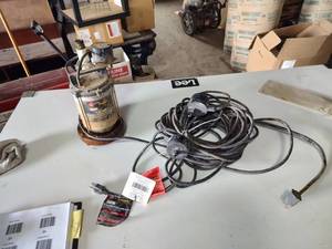 lot 32 image: Sump pump