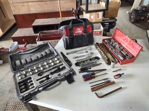 lot 40 image: socket sets and tools