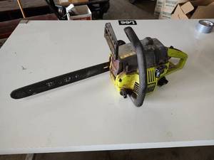 lot 54 image: poulan chain saw