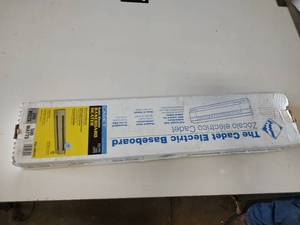 lot 92 image: Cadet electric base board heater