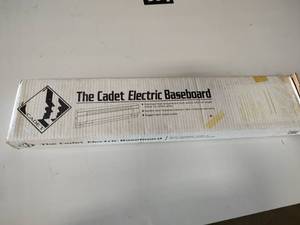 lot 93 image: Cadet electric base board heater