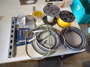 lot 96 image: Assorted electrical wire