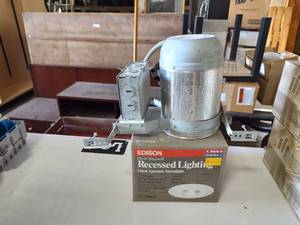 lot 99 image: Tomas ps5 and Edison recessed light