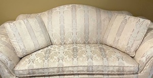 lot 272 image: Upholstered Baker Sofa