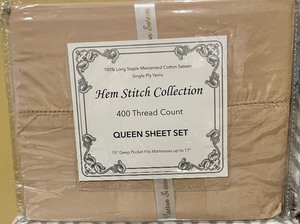 lot 274 image: Four New Sets of Queen Sheets