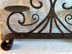 lot 144 image: Decorative Metal Candle Holder