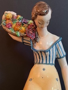 lot 153 image: Italian Porcelain Figurine