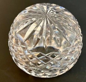 lot 162A image: Waterford Paperweight