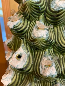 lot 275 image: Large Vintage Ceramic Christmas Tree