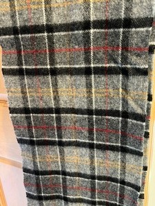 lot 196 image: Barbour Wool Scarf