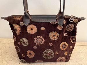 lot 201 image: Vintage Tapestry Longchamp Handbag
