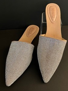 lot 199 image: Pair of Dazzling Schutz Mules - NEW