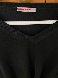 lot 246 image: Prada Pull Over V Neck Sweater