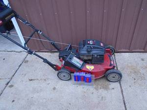Toro GTS 6 hp super recycler personal pace mower. No bag. Tested & works. As shown.