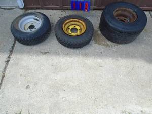 Qty of 3 tires. As shown.