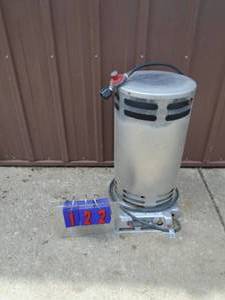 LP construction heater. 200000 btu. Tested & works. As shown.