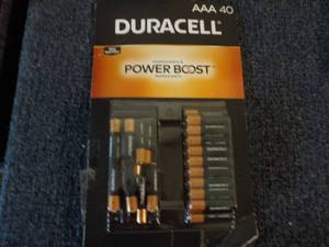 Duracell AAA Pkg Batteries...