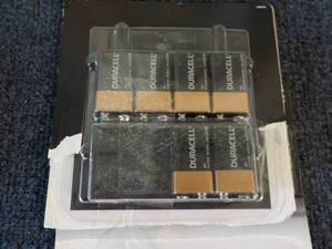 Duracell 9V Pkg Batteries...