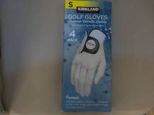 Kirkland Size S Golf Gloves -4 pack...