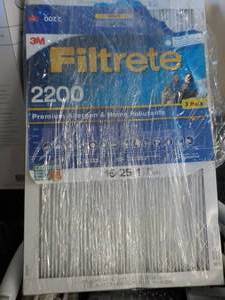 3 Filtrate 16 x 25 x 1 Filter...