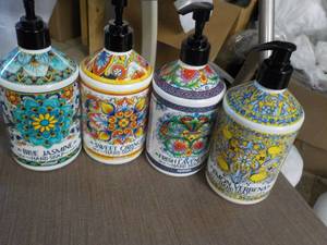Hand soap - 2 are partially full...