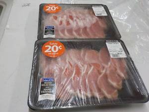 2 Frozen PKgs Thin Pork Chops...