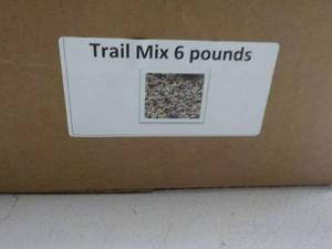 6 Lb. Box Trail Mix...