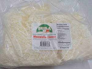 5 Lb. Frozen Bag Bella Mozzarella C...
