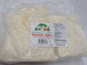 5 Lb. Frozen Bag Bella Mozzarella C...