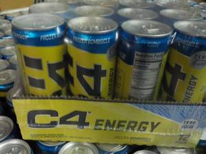 12 pack C4 Energy Drink Zero Sugar...