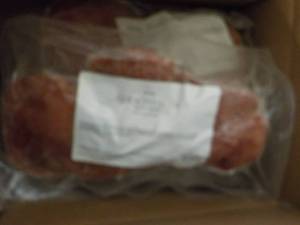 10 lb. Frozen Pkg Cooked Ham Pieces...
