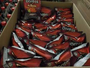 Case of Doritos Flamas Chips...