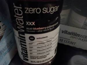 2 - 12 Packs Vitamin Water Zero Sug...