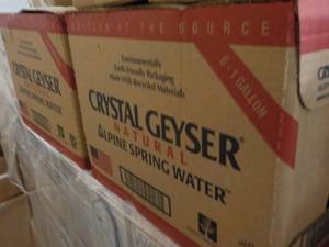 2 Cases 12 Gallons Total Crysta Gey...