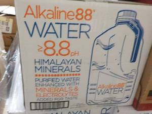 Case of Alkaline 88 Water...