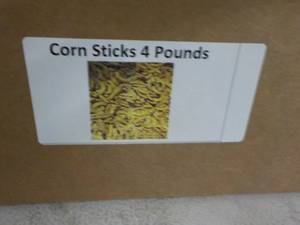 4 lb. Box Corn Sticks...