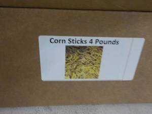 4 lb. Box Corn Sticks...