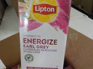 Case of 6 Boxes Lipton Energize Ear...
