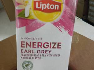Case of 6 Boxes Lipton Energize Ear...