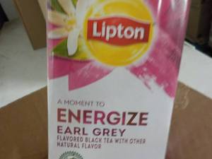 Case of 6 Boxes Lipton Energize Ear...