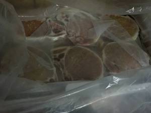 10 lb. Box Frozen Bone In Pork Chop...