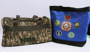 Camo Duffle Bag, VFW Tote Bag