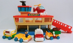 Fischer Price Airport Play Set Vintage