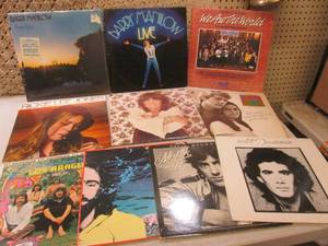 lot 27 image: (CS) Assorted Records Albums Barry ...