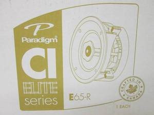 lot 54 image: (F-1) Pair Paradigm E65-R CI Elite ...