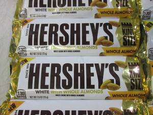lot 81 image: (B-3) 12 King Size Hersheys White w...