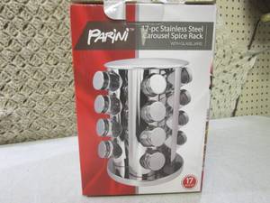lot 104 image: (F-0) Parini 17pc Stainless Steel C...