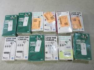 lot 114 image: (G-1) Lot of 12 Bluetooth Wireless ...