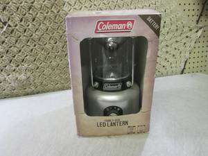 lot 134 image: (F-0) Coleman Family Size LED Lante...